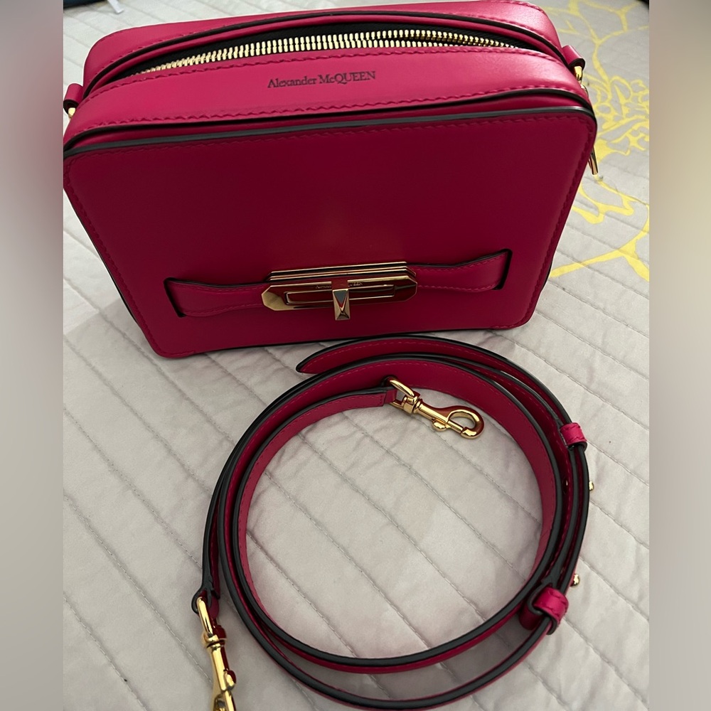 Alexander McQueen camera bag